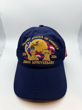 United States of America 250th Anniversary 1776-2026 Blue Cap